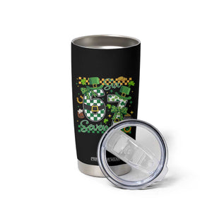 67 St Patricks Day Tumbler Cup Funny Six Seven Meme Lucky Shamrock TS11 Print Your Wear