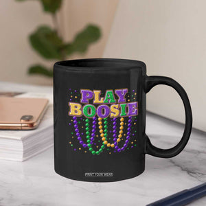 Funny Play Boosie Mardi Gras Coffee Mug Beads Fat Tuesday Carnival TS11 Print Your Wear
