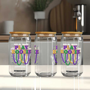 Funny Play Boosie Mardi Gras Glass Can Beads Fat Tuesday Carnival TS11 Print Your Wear