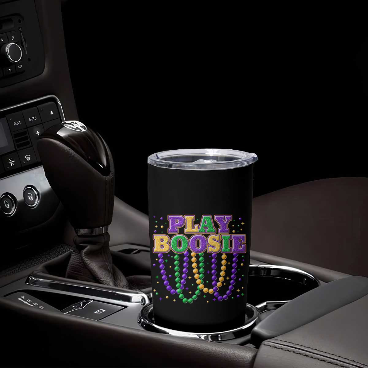 Funny Play Boosie Mardi Gras Tumbler Cup Beads Fat Tuesday Carnival TS11 Print Your Wear