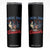 Funny Local Egg Dealer Skinny Tumbler Egg Farmer American Flag Chicken Easter TS11 Black Print Your Wear