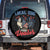 Funny Local Egg Dealer Spare Tire Cover Egg Farmer American Flag Chicken Easter TS11 No hole Black Print Your Wear