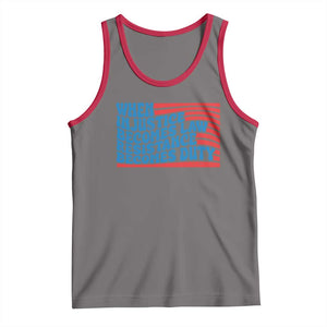When Injustice Becomes Law Resistance Becomes Duty Tank Top Thomas Jefferson Quotes TS11 Deep Heather Red Print Your Wear