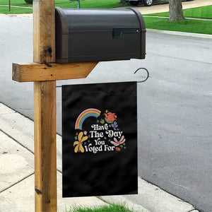 Have The Day You Voted For Garden Flag Retro Rainbow TS11 Print Your Wear