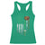 Funny St Patrick's Day Irish Beer Drinking Racerback Tank Top Vintage Irish American Flag TS11 Irish Green Print Your Wear
