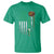 Funny St Patrick's Day Irish Beer Drinking T Shirt Vintage Irish American Flag TS11 Irish Green Print Your Wear