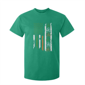 Funny Irish American Vintage Shamrock Flag T Shirt For Kid TS11 Irish Green Print Your Wear