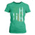 Funny Irish American Vintage Shamrock Flag T Shirt For Women TS11 Irish Green Print Your Wear