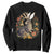 Funny Easter Day Jackalope Rabbit Vintage Flowers Cottagecore Sweatshirt TS11 Black Print Your Wear