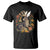 Funny Easter Day Jackalope Rabbit Vintage Flowers Cottagecore T Shirt TS11 Black Print Your Wear