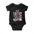 Funny Easter Day Birthday Girl Baby Onesie Born On Easter Day Eggs TS11 Black Print Your Wear