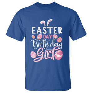 Funny Easter Day Birthday Girl T Shirt Born On Easter Day Eggs TS11 Royal Blue Print Your Wear