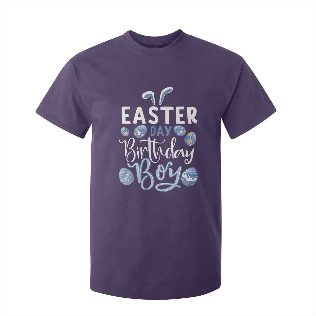Funny Easter Day Birthday Boy T Shirt For Kid Born On Easter Day Eggs TS11 Purple Print Your Wear