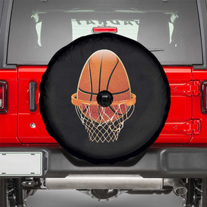 Funny Easter Egg Basketball Sport Lover Spare Tire Cover TS11 Black Print Your Wear
