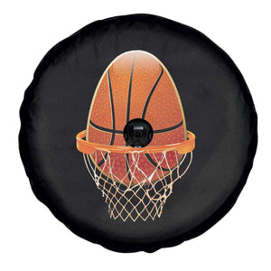 Funny Easter Egg Basketball Sport Lover Spare Tire Cover TS11 Print Your Wear