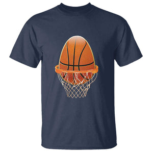 Funny Easter Egg Basketball Sport Lover T Shirt TS11 Navy Print Your Wear