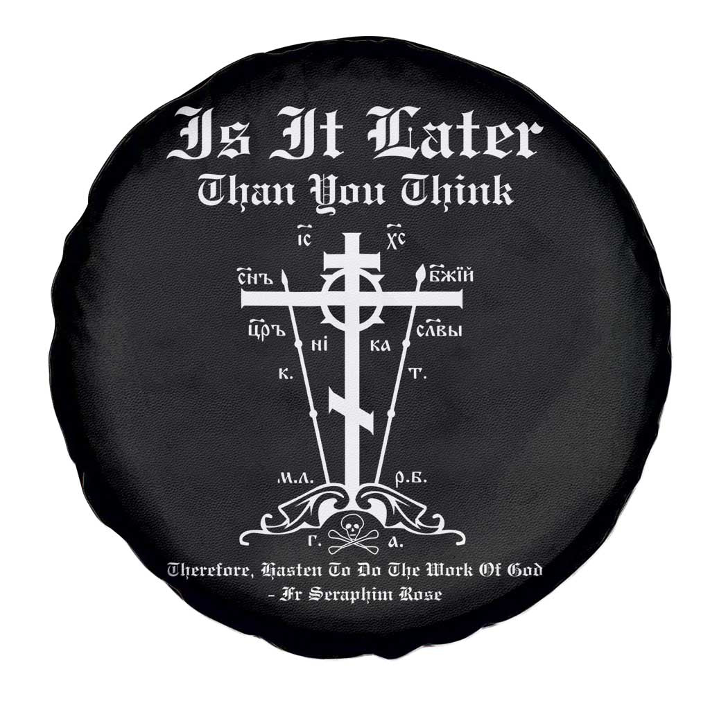 Eastern Orthodox Christian Seraphim Rose Spare Tire Cover Is It Rather Than You Think Russian Cavalry Cross TS11 Print Your Wear