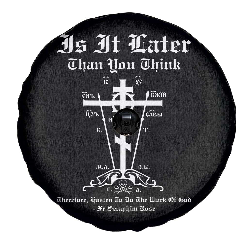 Eastern Orthodox Christian Seraphim Rose Spare Tire Cover Is It Rather Than You Think Russian Cavalry Cross TS11 Print Your Wear