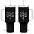 Jesus Christian Lord & Savior Crown of Thorns Tumbler With Handle TS11 One Size: 40 oz Black Print Your Wear