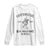 Funny Easter Day Cottontail Egg Delivery Service Long Sleeve Shirt Bunny Rabbit TS11 White Print Your Wear
