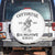 Funny Easter Day Cottontail Egg Delivery Service Spare Tire Cover Bunny Rabbit TS11 No hole White Print Your Wear