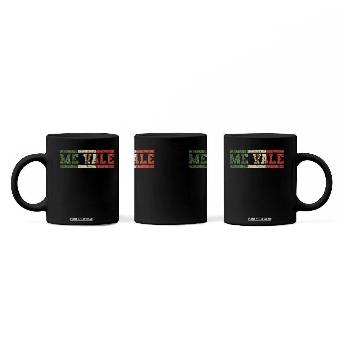 Me Vale Mexican Flag Latino Spanish Slang Coffee Mug TS11 Print Your Wear