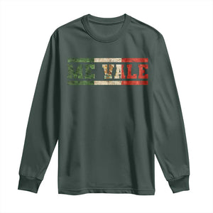 Me Vale Mexican Flag Latino Spanish Slang Long Sleeve Shirt TS11 Dark Forest Green Print Your Wear
