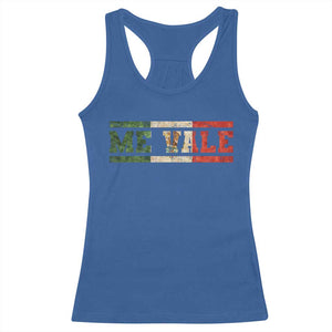 Me Vale Mexican Flag Latino Spanish Slang Racerback Tank Top TS11 Royal Blue Print Your Wear
