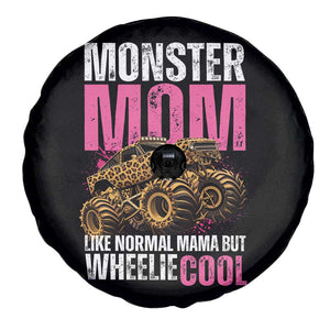 Monster Mom Like Normal Mama But Wheelie Cool Spare Tire Cover Monster Truck Mama TS11 Print Your Wear