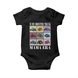 In My Monster Truck Mama Era Baby Onesie TS11 Black Print Your Wear