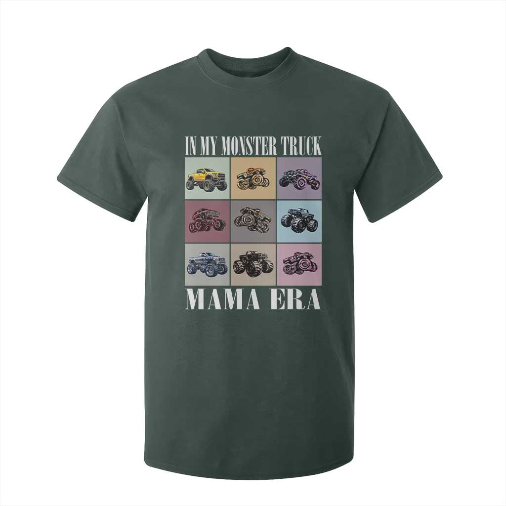 In My Monster Truck Mama Era T Shirt For Kid TS11 Dark Forest Green Print Your Wear