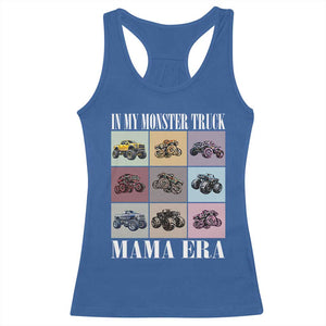 In My Monster Truck Mama Era Racerback Tank Top TS11 Royal Blue Print Your Wear