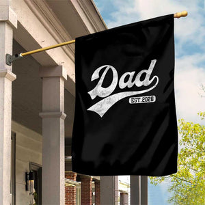 Dad Est 2026 Garden Flag Funny New Dad Baby Announcement TS11 Print Your Wear