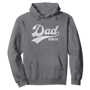 Dad Est 2026 Hoodie Funny New Dad Baby Announcement TS11 Charcoal Print Your Wear