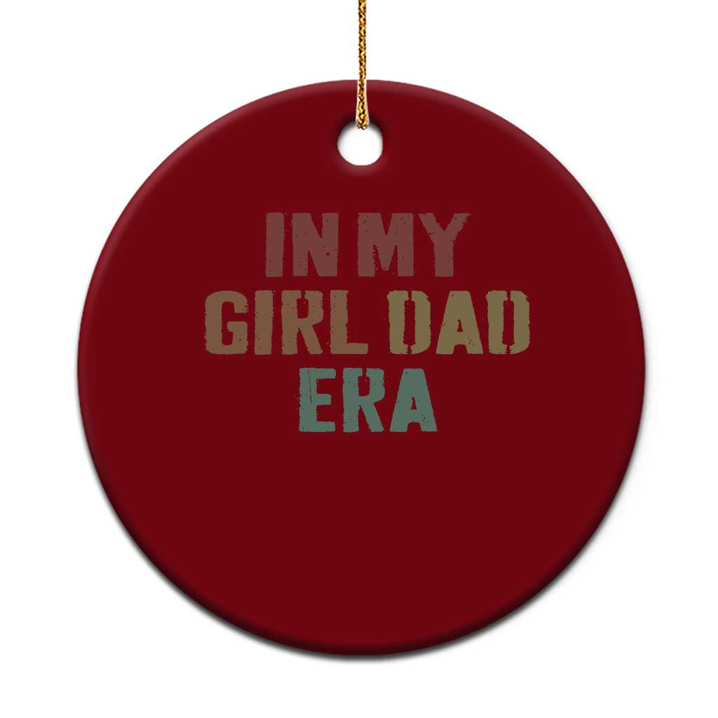 In My Girl Dad Era Ceramic Ornament Retro Fathers Day Gifts TS11 1pc Red Print Your Wear