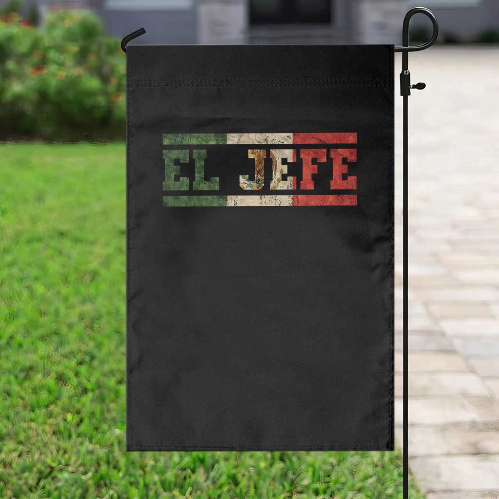 El Jefe Garden Flag Funny Mexican Boss Spanish Slang TS11 Print Your Wear