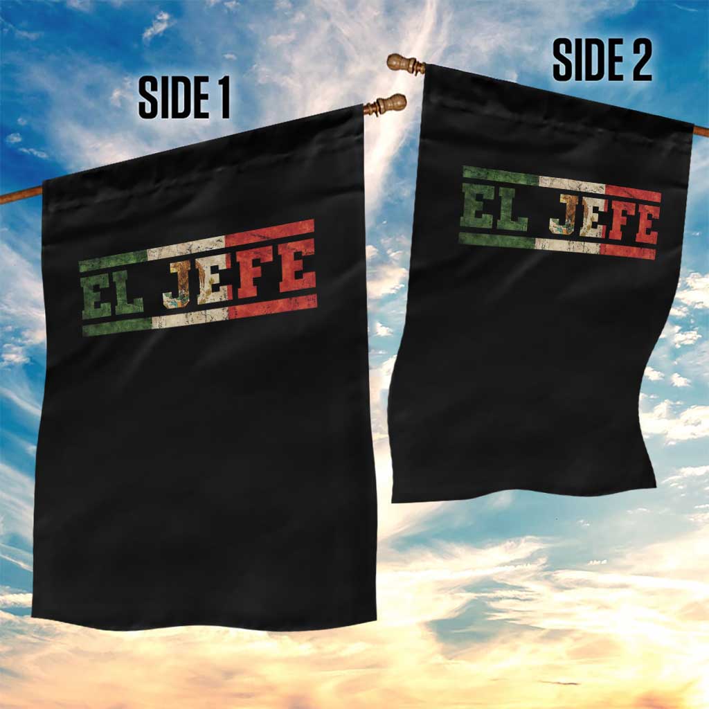 El Jefe Garden Flag Funny Mexican Boss Spanish Slang TS11 Print Your Wear