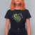 Horse Racing T Shirt For Women This Is My Lucky Shirt Equestrian Four Leaf Clover TS11 Black Print Your Wear