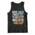 Funny Bruh This Year Was Goated No Cap Tank Top Last Day Of School TS11 Black Print Your Wear