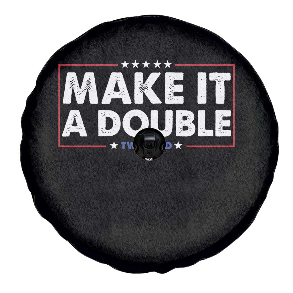 Make It A Double Twin Dad Spare Tire Cover Soon to Be Daddy Funny Father's Day TS11 Print Your Wear