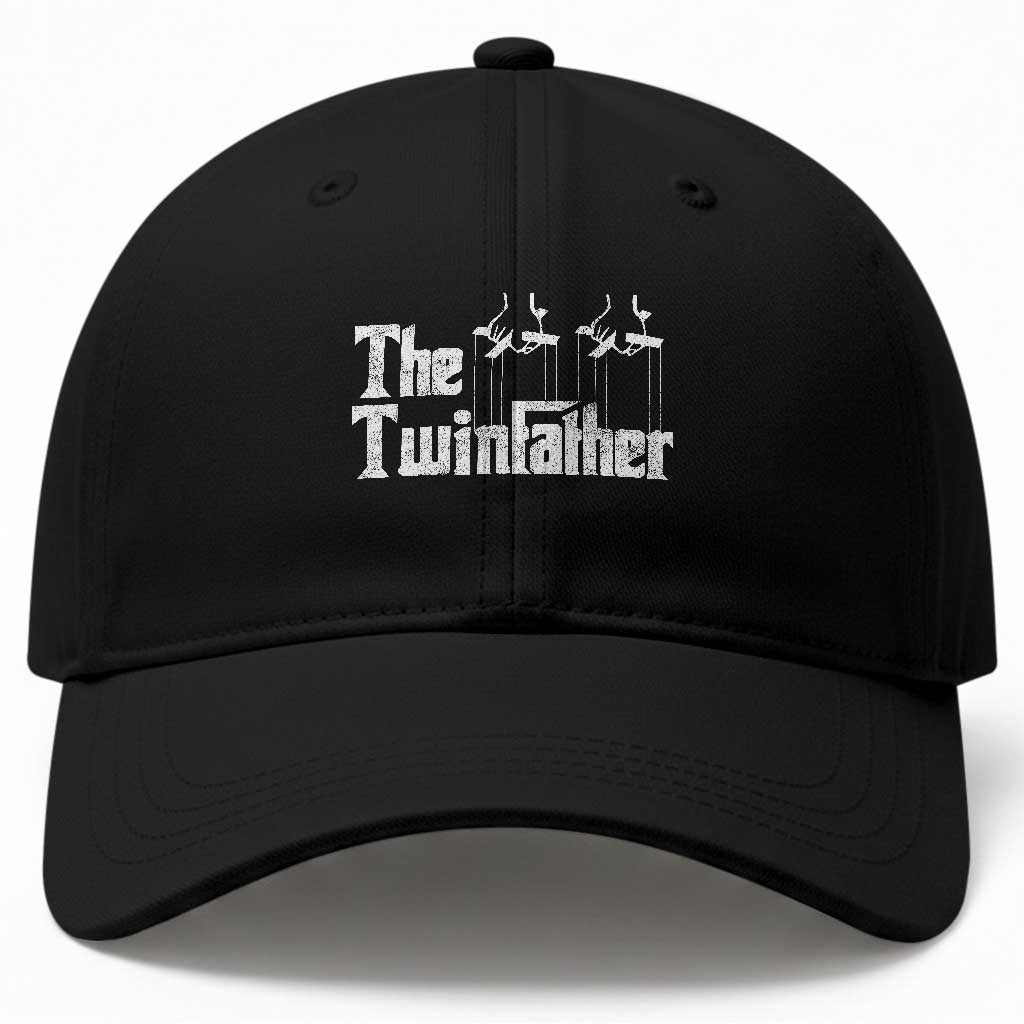 The Twinfather Baseball Cap Funny Dad Of Twins Fathers Day