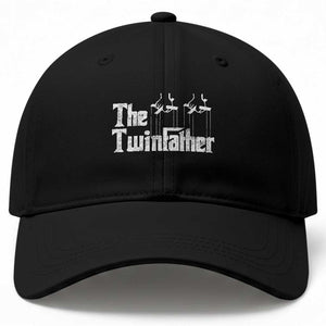 The Twinfather Baseball Cap Funny Dad Of Twins Fathers Day