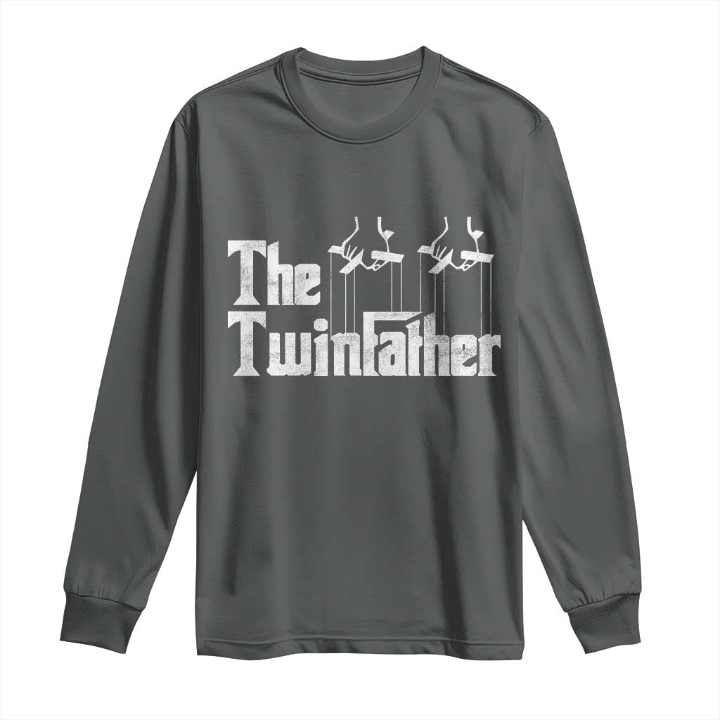 The Twinfather Long Sleeve Shirt Funny Dad Of Twins Fathers Day