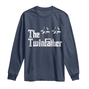The Twinfather Long Sleeve Shirt Funny Dad Of Twins Fathers Day