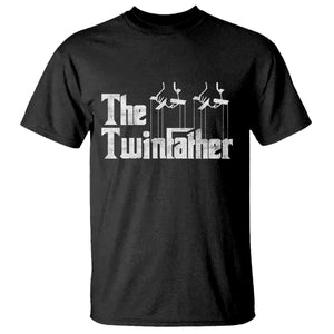 The Twinfather T Shirt Funny Dad Of Twins Fathers Day TS11 Black Print Your Wear
