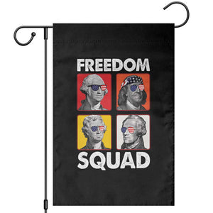 Freedom Squad Founding Fathers Garden Flag American Revolution 4th of July
