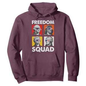 Freedom Squad Founding Fathers Hoodie American Revolution 4th of July