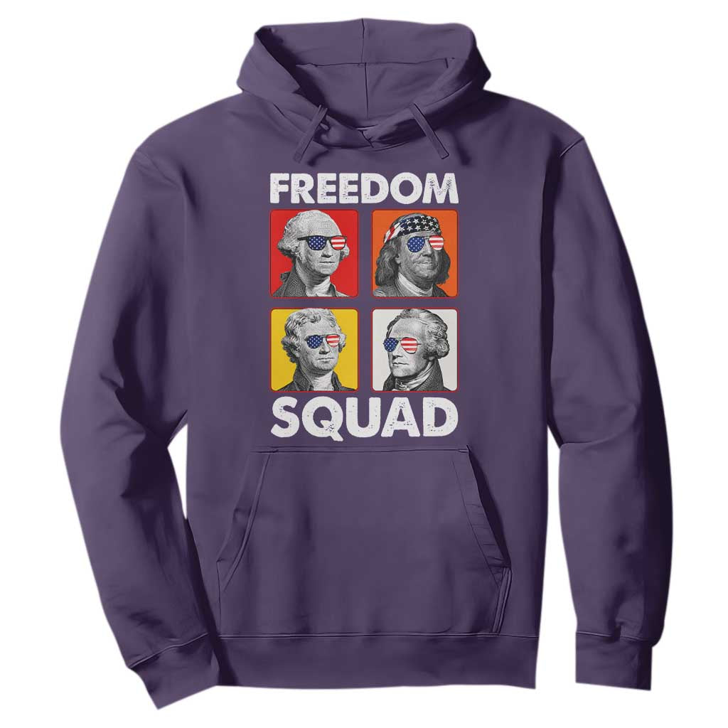 Freedom Squad Founding Fathers Hoodie American Revolution 4th of July
