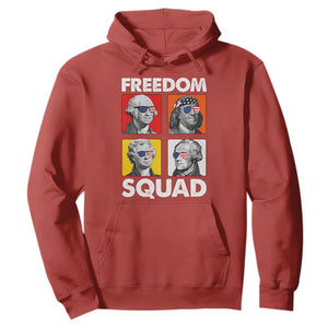 Freedom Squad Founding Fathers Hoodie American Revolution 4th of July