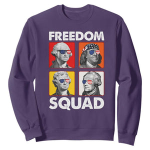 Freedom Squad Founding Fathers Sweatshirt American Revolution 4th of July